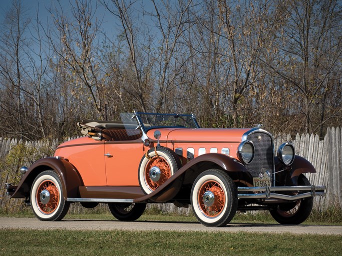 1931 Hudson Greater Eight Boat-Tailed Sport Roadster