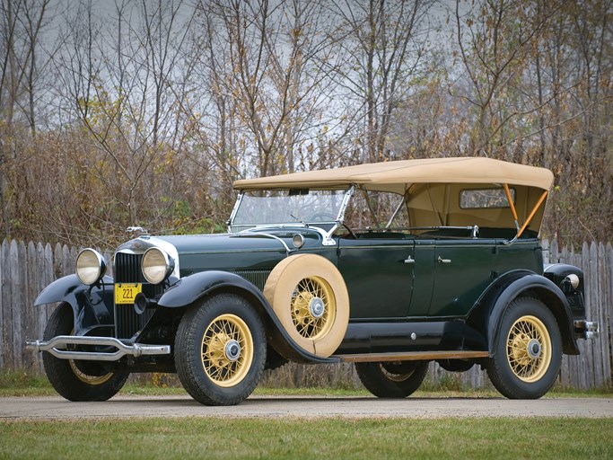 1930 Lincoln Dual Cowl Sport Phaeton