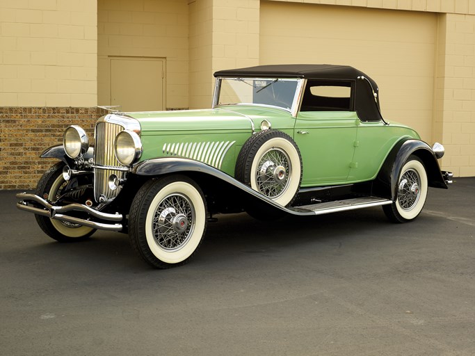 1929 Duesenberg Model J Convertible Coupe