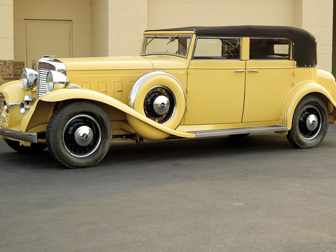 1933 Marmon Sixteen Convertible Sedan