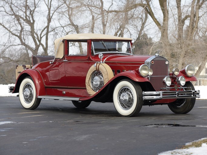 1930 Pierce-Arrow Model A Convertible Coupe