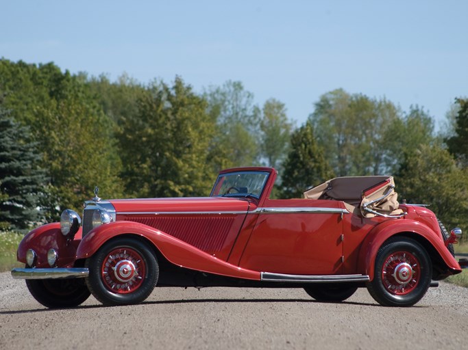 1936 Mercedes-Benz 500K Three-Position Drophead Coupe