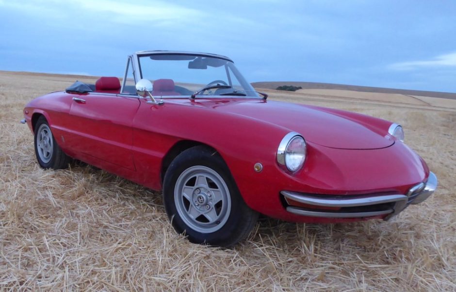 No Reserve: 1969 Alfa Romeo Spider 1750