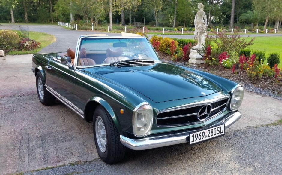 Euro 1969 Mercedes-Benz 280SL 4-Speed