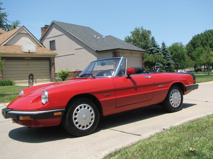 1988 Alfa Romeo Graduate Convertible