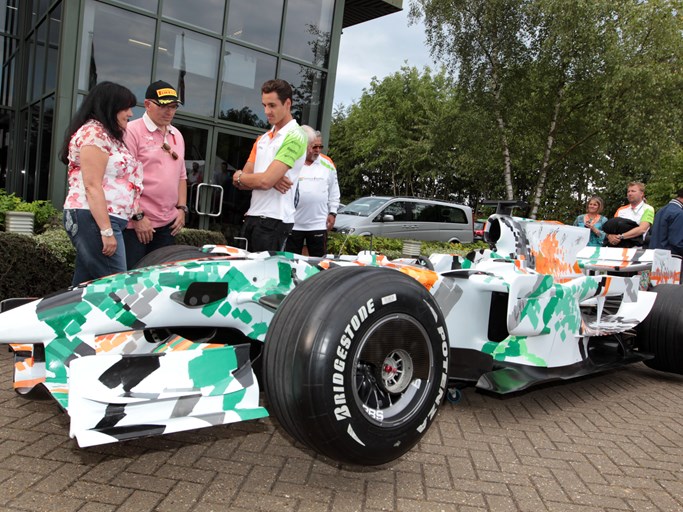 2008 Force India Formula One Racing Car