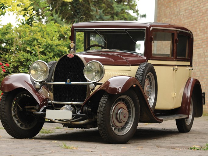 1931 Bugatti Type 49 Saloon by Vanvooren