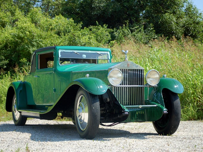 1929 Rolls-Royce Phantom II Short-Coupled Saloon by Weymann of Paris