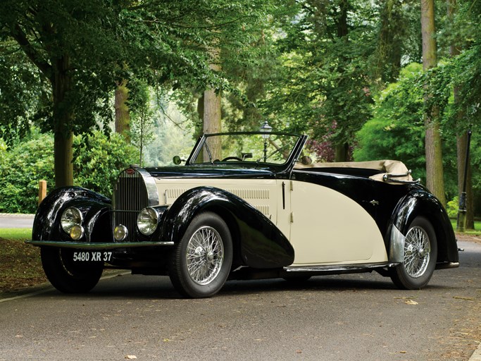 1937 Bugatti Type 57C Stelvio Cabriolet by Gangloff