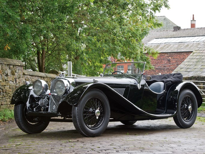 1936 SS Jaguar 100 2Â½-Litre Roadster