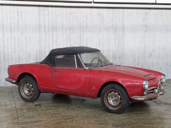 1963 Alfa Romeo Giulia 1600 Spider