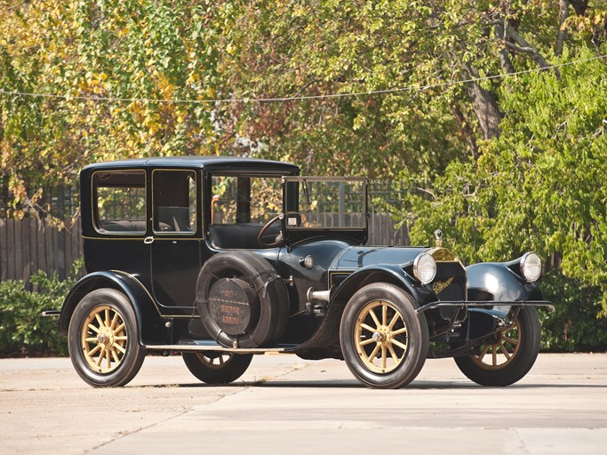 1917 Pierce-Arrow Model 38 C-4 Open-Front French Brougham