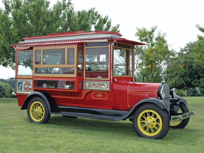 1928 Ford AA Cretors Popcorn Truck with Custom Trailer