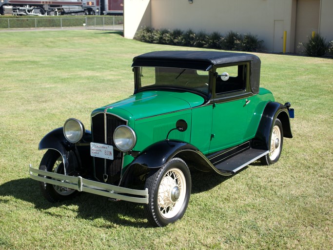 1931 DeVaux 6-75 Sport Coupe