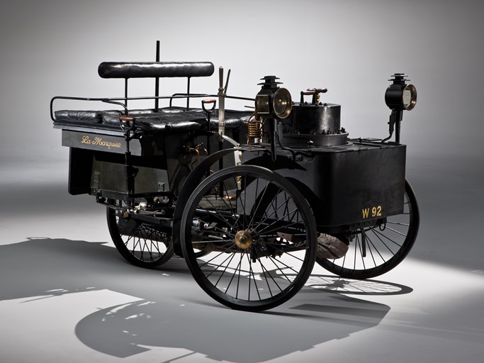 1884 De Dion Bouton Et Trepardoux Dos-A-Dos Steam Runabout