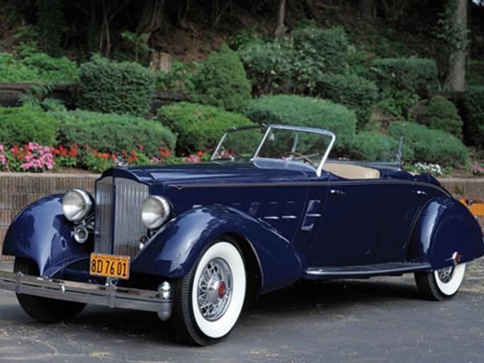 1934 Packard Twelve Dual Cowl Sport Phaeton