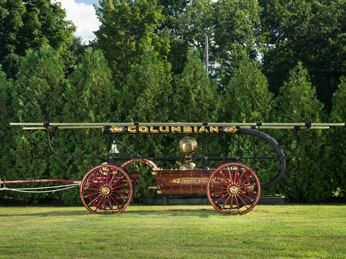 1868 Button Pumpable Handtub â€œColumbianâ€ Fire Engine