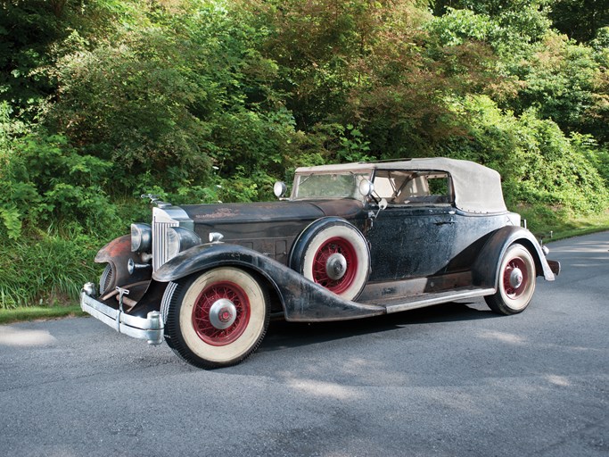 1933 Packard Twelve Convertible Victoria