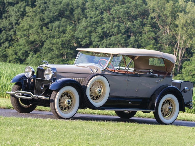 1929 Lincoln Model L Tonneau-Cowl Sport Phaeton by Locke