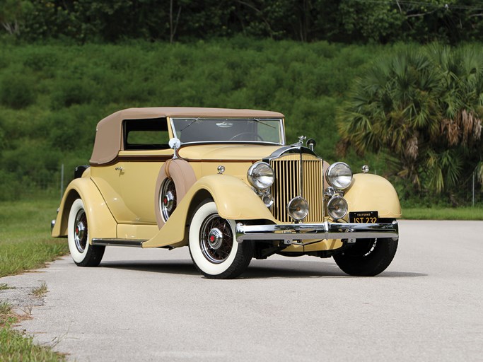 1934 Packard Eight Convertible Victoria