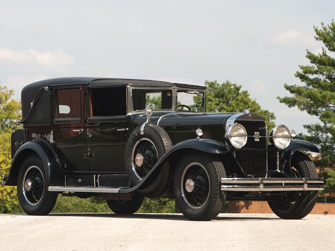 1929 Cadillac V-8 Transformable Town Cabriolet by Fleetwood