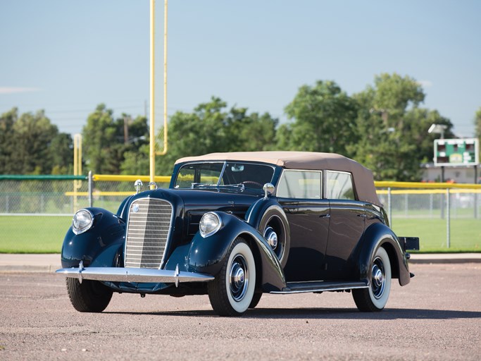 1937 Lincoln Model K Convertible Sedan by LeBaron