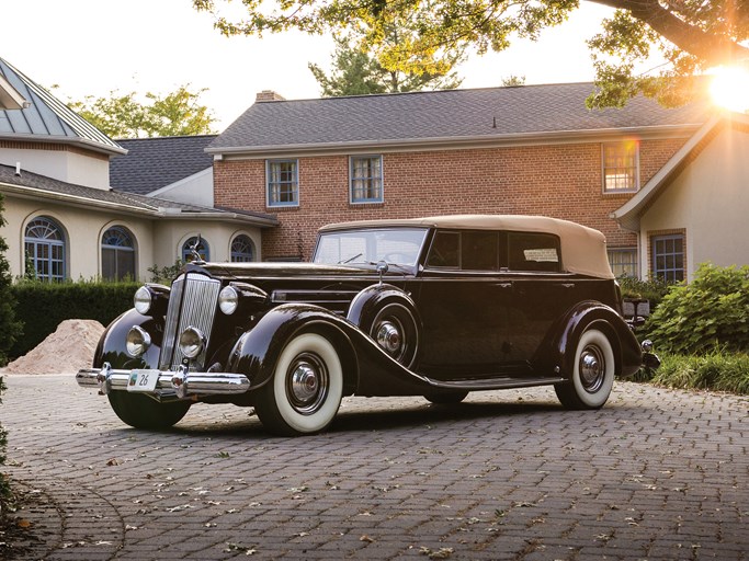 1937 Packard Twelve Convertible Sedan