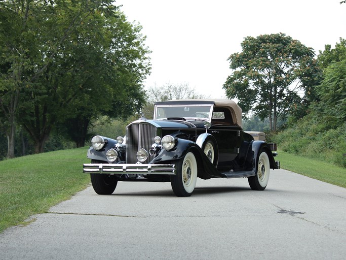 1933 Pierce-Arrow Twelve Convertible Coupe Roadster