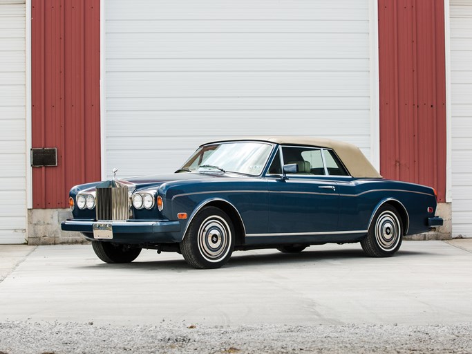 1985 Rolls-Royce Corniche Drophead Coupe by Mulliner Park Ward