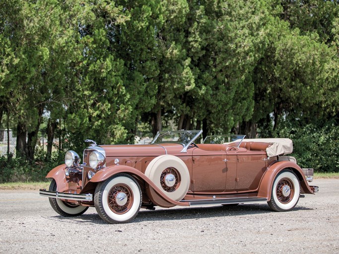 1932 Lincoln Model KB Dual-Windshield Phaeton by Brunn