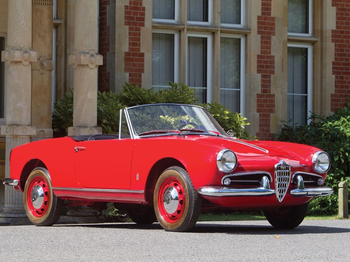 1962 Alfa Romeo Giulietta Spider by Pininfarina