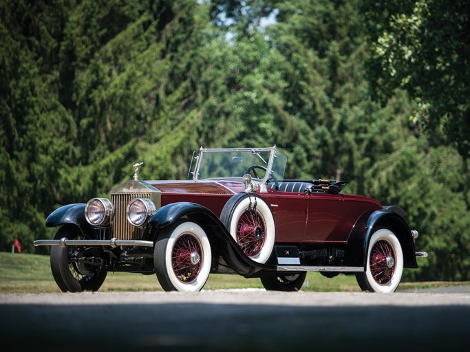 1927 Rolls-Royce Phantom I Piccadilly Roadster by Rolls-Royce Custom Coach Work