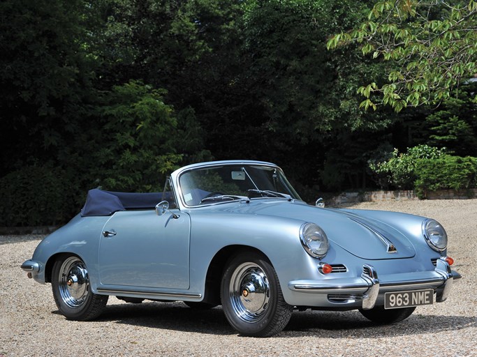 1962 Porsche 356 B Super 90 Cabriolet by Reutter