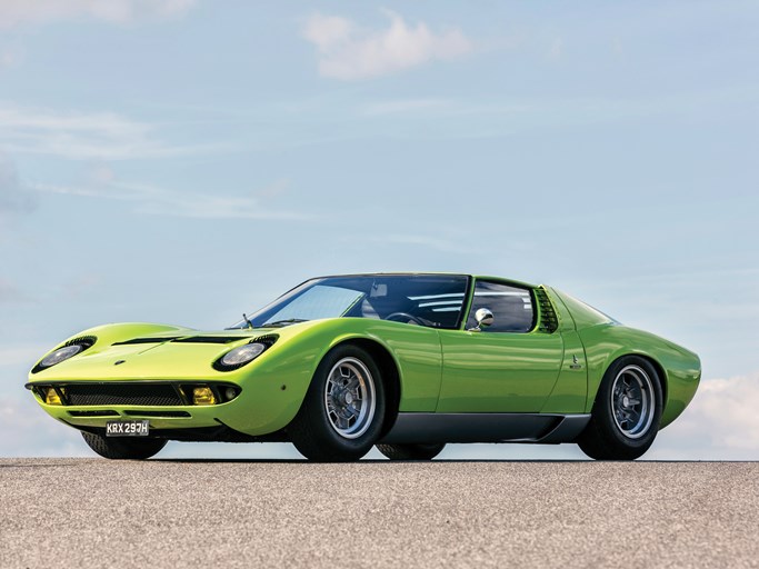 1968 Lamborghini Miura P400 by Bertone