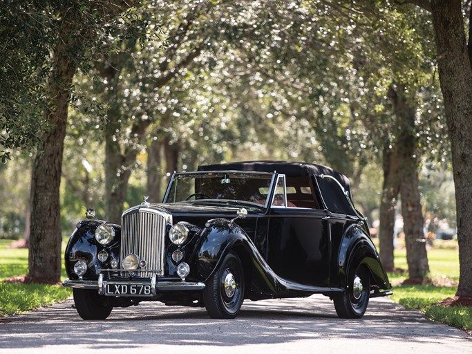 1948 Bentley Mark VI Three-Position Drophead CoupÃ© by James Young