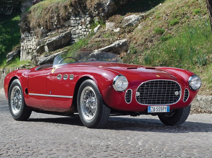 1952 Ferrari 225 Sport Spyder â€˜Tuboscoccaâ€™ by Carrozzeria Vignale