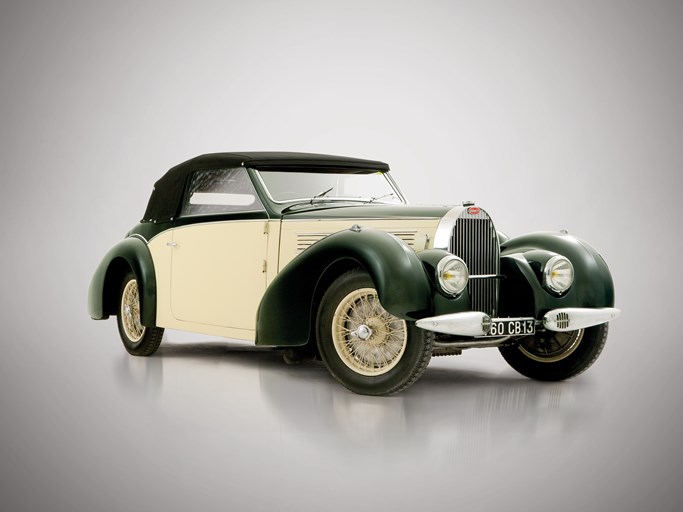 1939 Bugatti Type 57 Cabriolet by Gangloff