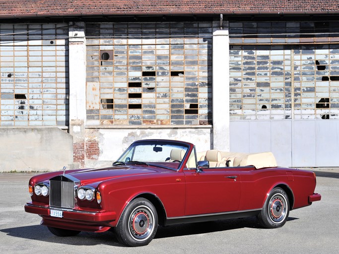 1995 Rolls-Royce Corniche IV Drophead CoupÃ© by Mulliner Park Ward