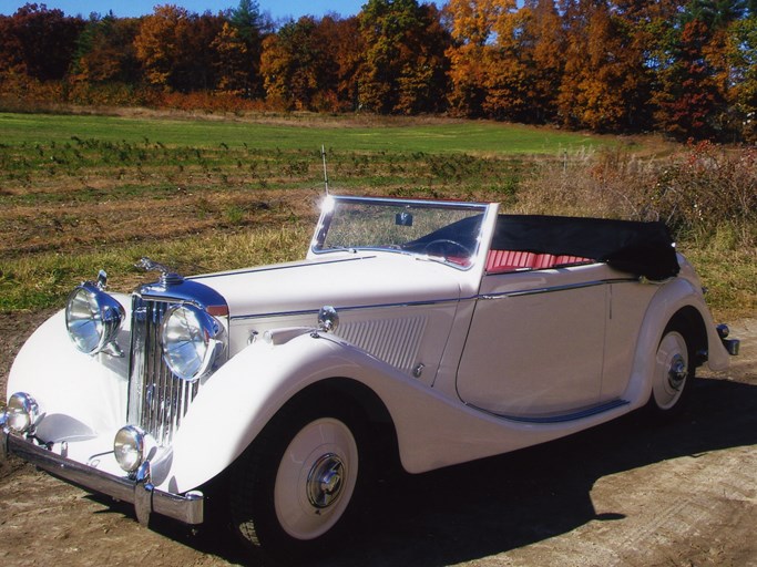 1948 Jaguar 3.5-Liter Mark IV Drophead Coupe