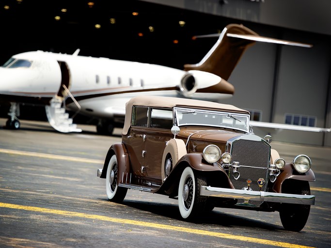 1931 Pierce-Arrow Convertible Sedan by LeBaron
