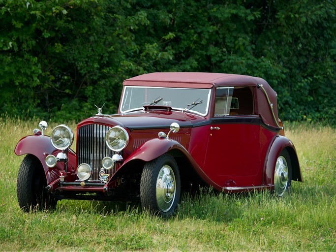 1934 Bentley 3 1/2-Litre Drophead Coupe by Park Ward