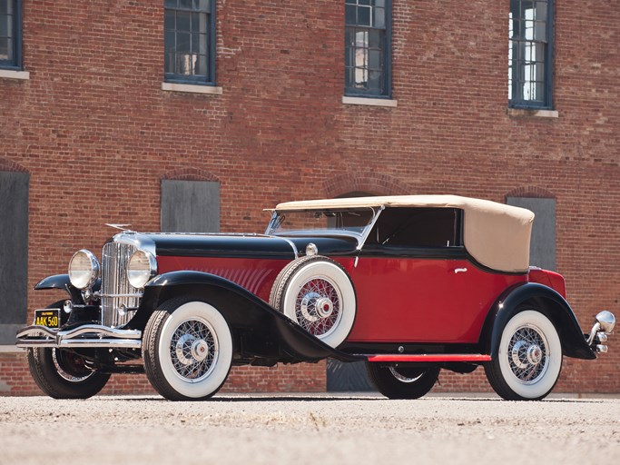 1936 Duesenberg Model J Convertible Victoria by Rollston