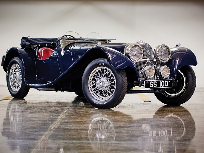 1938 Jaguar SS100 3.5-Liter Roadster