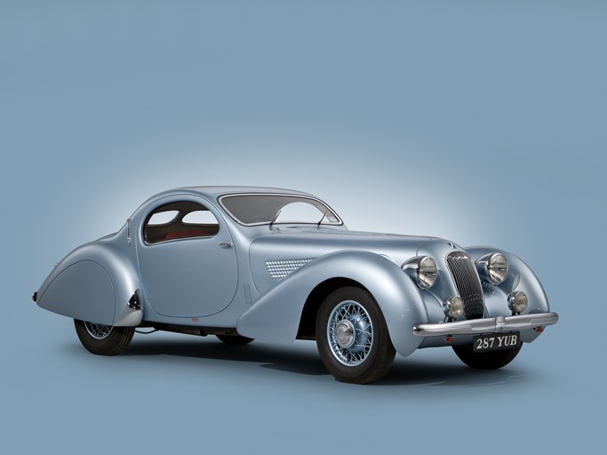 1938 Talbot-Lago T23 Teardrop Coupe by Figoni et Falaschi