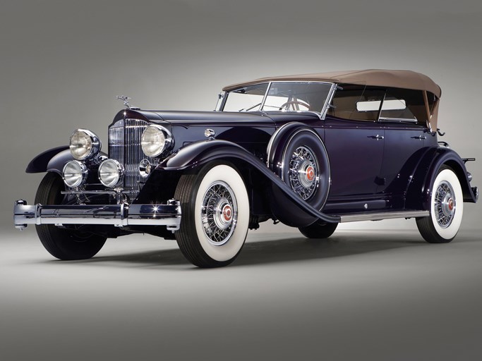 1932 Packard Individual Custom Twin Six Sport Phaeton by Dietrich Inc.