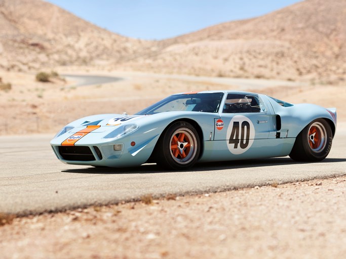 1968 Ford GT40 Gulf/Mirage Lightweight Racing Car