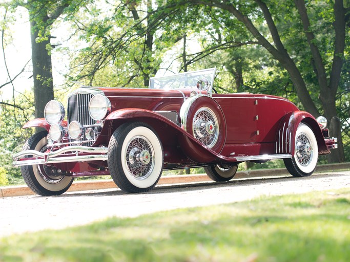 1931 Duesenberg Model SJ 'Disappearing Top' Convertible Coupe by Murphy