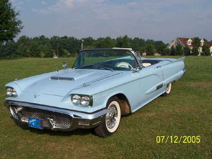 1958 Ford Thunderbird Convertible