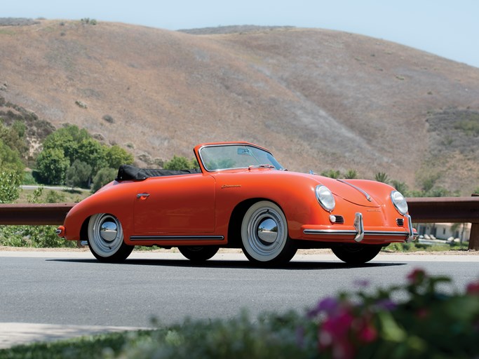 1955 Porsche 356 Pre-A 1500 Continental Cabriolet by Reutter