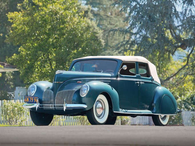 1939 Lincoln-Zephyr Convertible Sedan